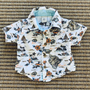 Hawaiian Island Old Navy Infant Boys Buttondown